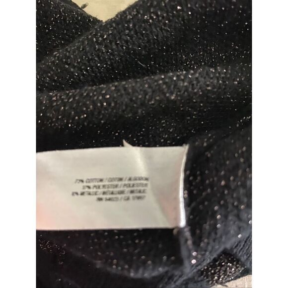 Old Navy metallic polka dot cardigan sweater size M - Picture 8 of 10